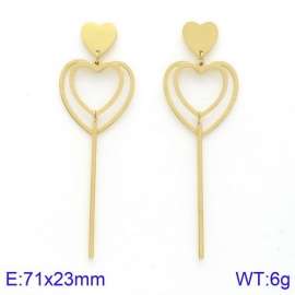 SS Gold-Plating Earring