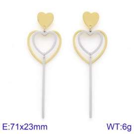 SS Gold-Plating Earring