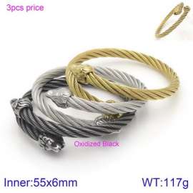 Stainless Steel Wire Bangle