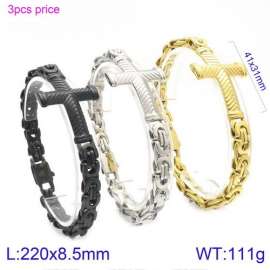 Stainless Steel Gold-plating Bracelet