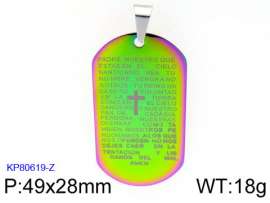 Stainless Steel Popular Pendant