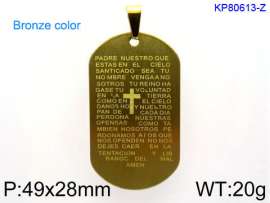 Stainless Steel Popular Pendant