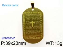 Stainless Steel Popular Pendant