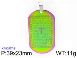 Stainless Steel Popular Pendant