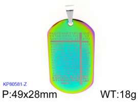 Stainless Steel Popular Pendant
