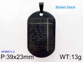 Stainless Steel Popular Pendant