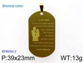 Stainless Steel Popular Pendant