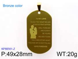 Stainless Steel Popular Pendant