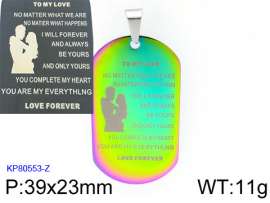 Stainless Steel Popular Pendant