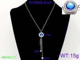 Stainless Steel Stone Necklace