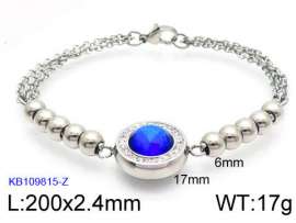 Stainless Steel Stone Bracelet