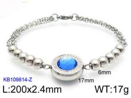 Stainless Steel Stone Bracelet