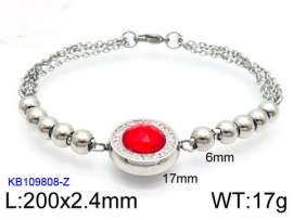 Stainless Steel Stone Bracelet