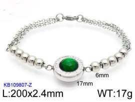 Stainless Steel Stone Bracelet