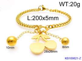 Stainless Steel Gold-plating Bracelet