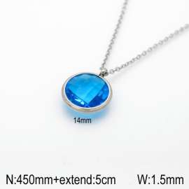 Stainless Steel Stone Necklace
