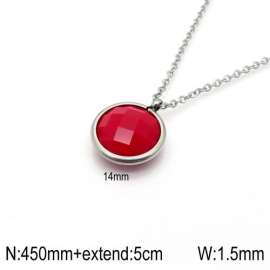 Stainless Steel Stone Necklace