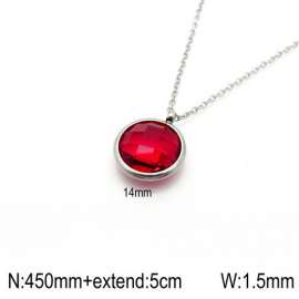 Stainless Steel Stone Necklace