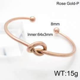 Stainless Steel Rose Gold-plating Bangle