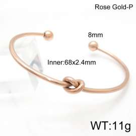 Stainless Steel Rose Gold-plating Bangle