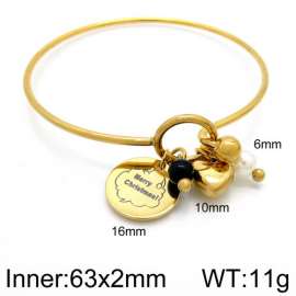 Stainless Steel Gold-plating Bangle