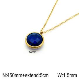 Stainless Steel Stone Necklace
