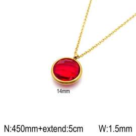 Stainless Steel Stone Necklace
