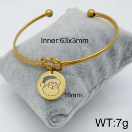 Stainless Steel Gold-plating Bangle