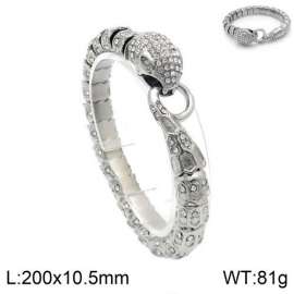 Stainless Steel Stone Bracelet