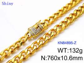 SS Gold-Plating Necklace