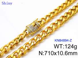 SS Gold-Plating Necklace