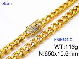 SS Gold-Plating Necklace