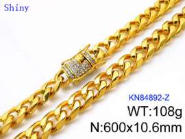 SS Gold-Plating Necklace
