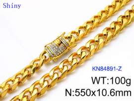 SS Gold-Plating Necklace