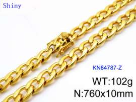 SS Gold-Plating Necklace