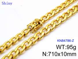 SS Gold-Plating Necklace