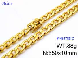 SS Gold-Plating Necklace