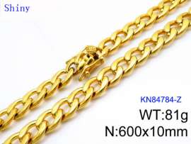 SS Gold-Plating Necklace