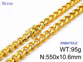 SS Gold-Plating Necklace