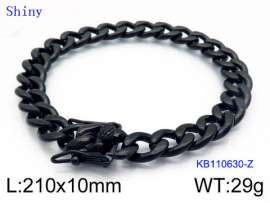 Stainless Steel Black-plating Bracelet