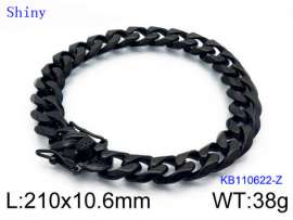 Stainless Steel Black-plating Bracelet