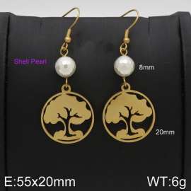 SS Gold-Plating Earring