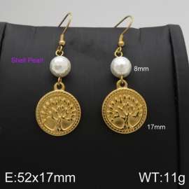 SS Gold-Plating Earring