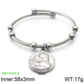 Stainless Steel Wire Bangle