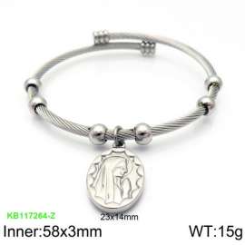 Stainless Steel Wire Bangle