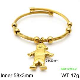 Stainless Steel Wire Bangle