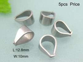 Stainless Steel Pendant Clasp--5pcs Pirce