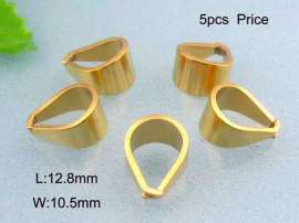 Stainless Steel Pendant Clasp--5pcs Pirce