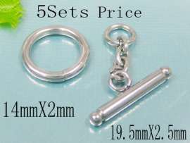 Stainelss Steel Toggle Clasps--5sets Price