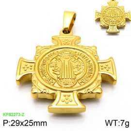 Stainless Steel Gold-plating Pendant